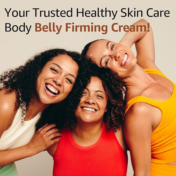 Moisturizing Belly Firming Cream: Firming Cream for Loose Skin - Skin Tightening Cream for Stomach, Arms, Belly, Thighs and Butt 100 ml