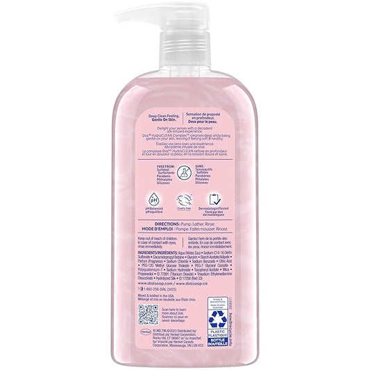 Dial Body Wash, Silk & Magnolia, 23 fl oz (Pack of 3)