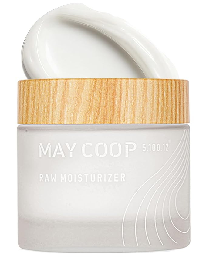 MAY COOP Raw Moisturizer Face Cream – Daily Hydrating Cream with Maple Sap for Deep Hydration, Softening & Nourishing - Korean Skincare, Vegan Clean Beauty, 2.8oz.