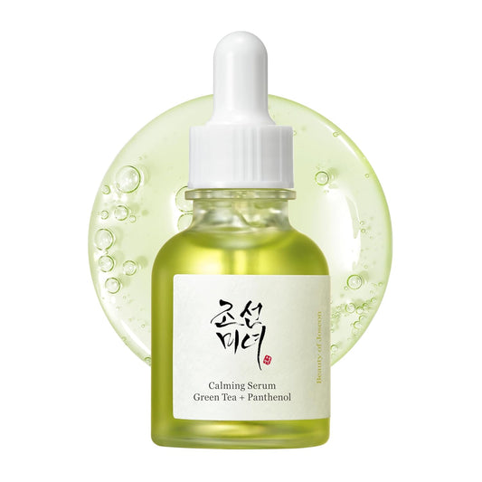 🍵 Calming Serum with Green Tea & Panthenol – Soothing Korean Skincare for Sensitive & Acne-Prone Skin (30ml)