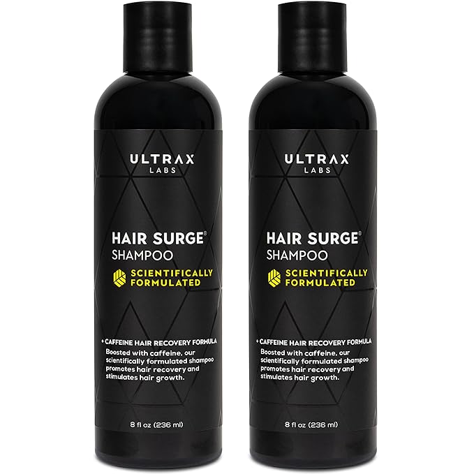 Hair Growth Shampoo for Thinning Hair and Hair Loss Shampoo for Women and Men, Hair Surge 8oz. | 2 Pack