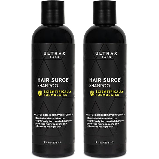 Hair Growth Shampoo for Thinning Hair and Hair Loss Shampoo for Women and Men, Hair Surge 8oz. | 2 Pack