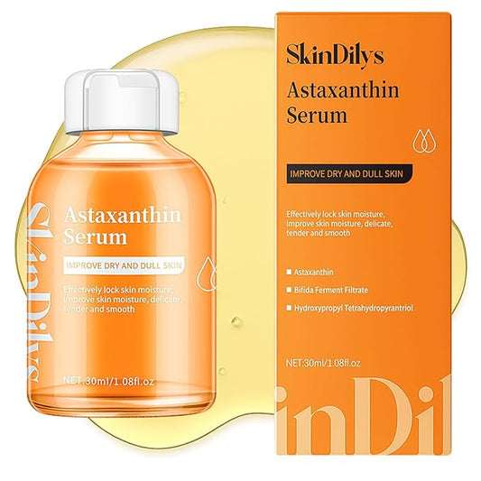 Australian Brand Astaxanthin Face Serum 30ml / Anti-Aging, Evens Skin Tone, Boosts Radiance, Strengthen Barrier, Hydrate Deeply, and Calm Irritation for a Revitalized, Resilient Complexion