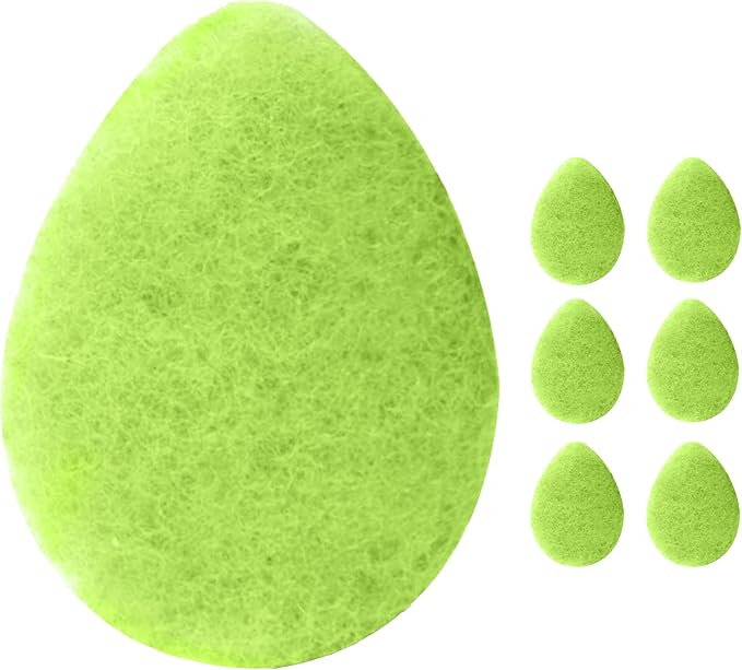 KOL Face Scrubber, Aloe Infused Exfoliating Facial Cleansing Pads, Disposable Exfoliator Face Sponge for Daily Cleaning and Makeup Removal, 6 Count