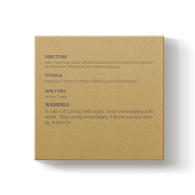 Clay Mask for Face Sensitive Skin: Triple Mud Formula, Deep Pore Cleansing, Hydrating, Oil Balancing, Smoothing, Pore Refining – 3.88 Oz