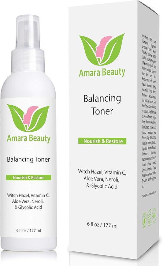 Facial Toner with Witch Hazel & Vitamin C, 6 fl. oz.