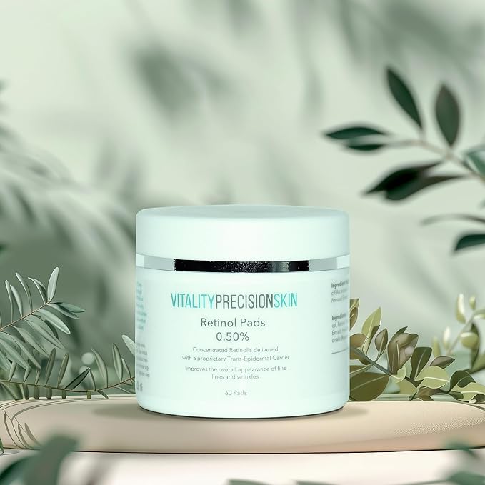 Vitality Precision Skin Retinol Peel Pads .5%- 3 month supply
