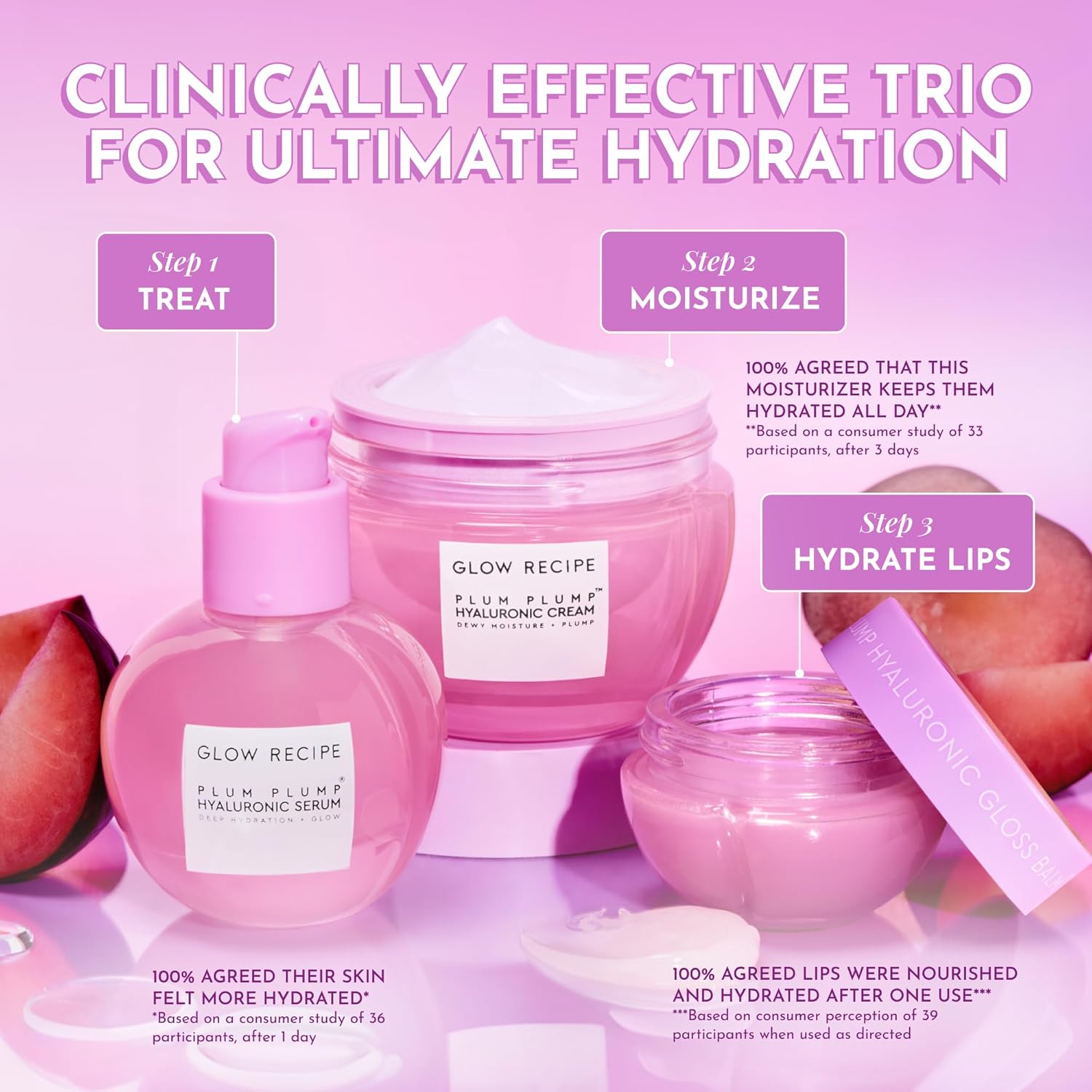 Hydrating Face Cream with Hyaluronic Acid & Peptides – Korean Moisturizer for Dry Skin, Fine Lines & Wrinkles (50ml)