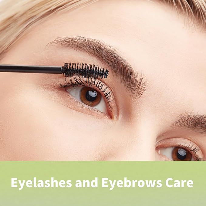 Hair Growth Oil, 6-in-1 Serum with Cold Pressed Castor, Coconut, Rosemary, Argan Oils, Biotin, Caffeine for Hair, Eyelashes, Eyebrows and Beard, 2 Fl Oz/pcs