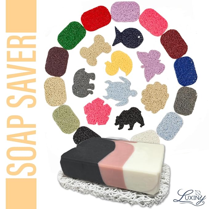 Luxiny Oatmeal Cinnamon Handmade Bar Soap for Bath and Body, Palm Oil Free Moisturizing Vegan Natural Castile Soap made with Oatmeal, Cocoa & Shea Butter & Aloe for Eczema, Dry, Sensitive Skin(3 Pack)