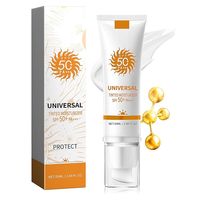 Face Sunscreen Cream SPF 50+ PA+++,Moisturizing Sunscreen for Face,Long Lasting Refreshing Tinted Facial Moisturizer Sunblock for Women Men,Non-greasy Travel Size Facial Sun Screen Lotion A