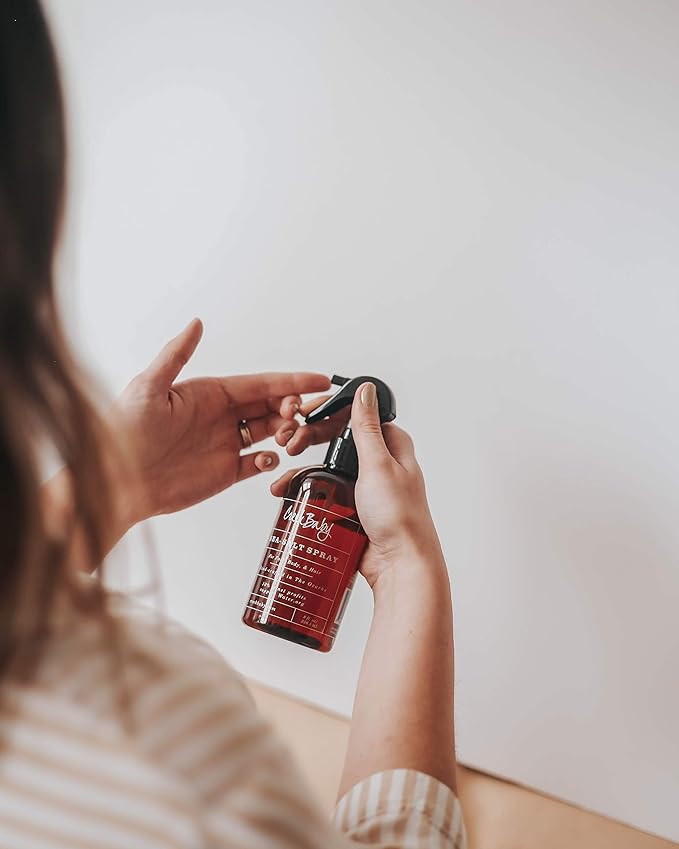 CreekBaby Organic Sea Salt Spray for Face, Body, and Hair, Toner for Acne, Rosacea and Hair Volumizer