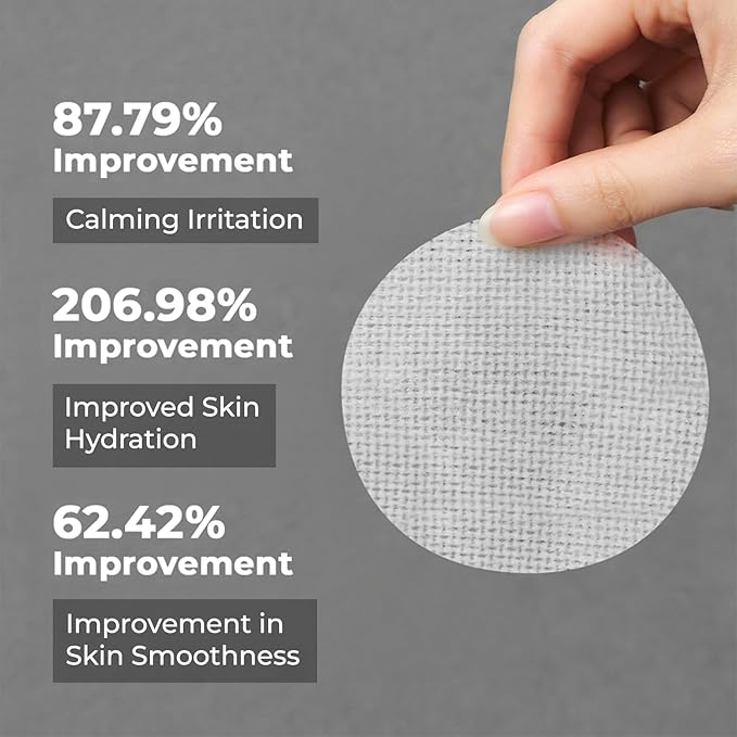 Echinacea Toner Pad 190ml (60ea), Instant Calming Irritation, Moisturizing, Redness Relief, Soothing, Hydrating, Soothing & Moisturizing, Hyaluronic Acid, Echinacea Extract for Sensitive Skin