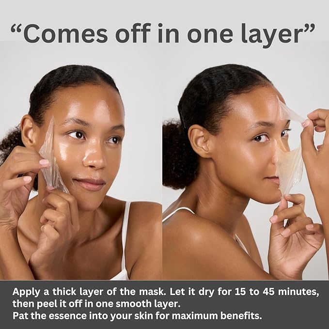 PDRN Collagen Wrapping Mask with CICA-PDRN Micro-Spicule Shots for Elasticity, Pore-Minimizing, Hydration, Glow - Korean Skin Care - 2.7 FL. OZ.