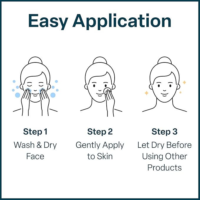 QRxLabs Glycolic Acid Pads - 50-Count Jar, 10% Glycolic Acid - AHA Resurfacing Peel & Exfoliating Face Pads - Alcohol-Free Rinse-Free With Vitamins B5, C & E & Green Tea Extract