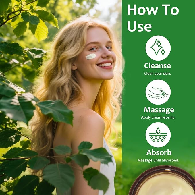 Beef Tallow for Skin, 100% Organic Grass-Fed Whipped Beef Tallow & Honey Balm, Deeply Moisturizing Face & Body Cream for All Skin Types, 2.12 OZ