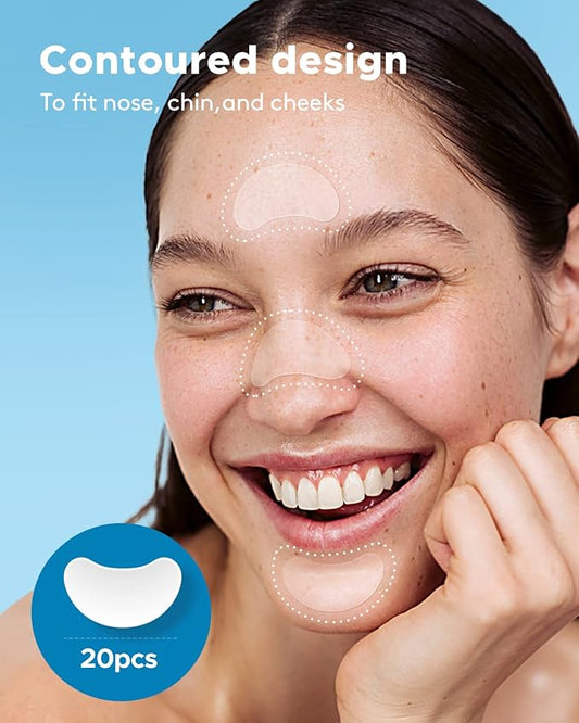 LitBear Acne Patches Large, Hydrocolloid Pimple Patches for Breakouts, Zit and Blemish, Large Acne Patches for Face, Chin, Back and Body with Tea Tree & Calendula Oil