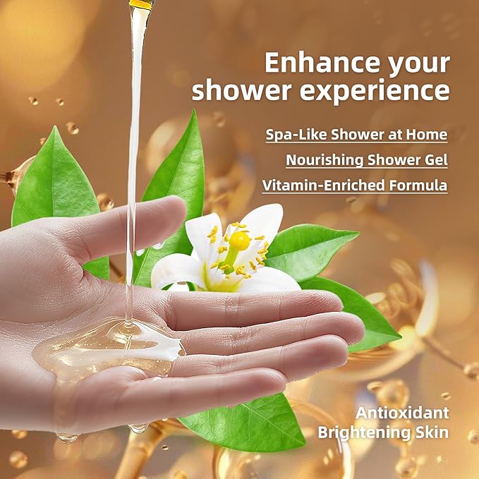 Vassili Fragrance Body Wash - Long-Lasting Aroma with Exotic Notes,Moisturizing & Gentle,For All Skin Types,Easy Rinse,12.3fl oz (Muskwood Whisper)