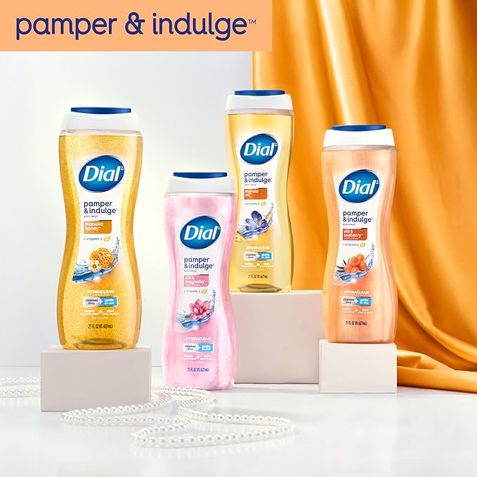 Dial Body Wash, Pamper & Indulge Marula Oil, 32 fl oz