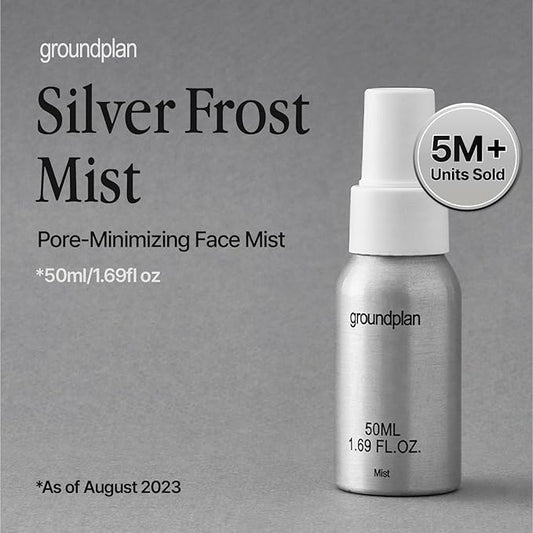 Silver Frost Mist - Facial Barrier Toner Spray with 80% Witch Hazel Water, Cica for Skin Barrier Repair, Recovery for Sensitive Skin, Dewy Hydration, Korean Skin Care (1.69 fl oz)