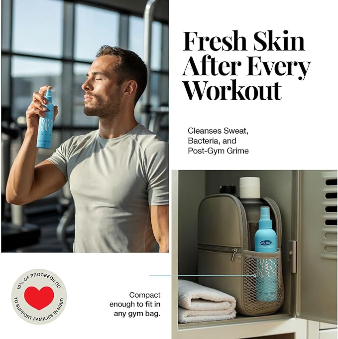 Hypochlorous Acid Spray for Face and Skin | Piercing Aftercare Spray | 4 oz Hypochlorous Acid Sprays for Face, Skin, Acne, Eczema, Body Acne Sprays, Piercing Aftercare, Facial Wound Solution, Workout