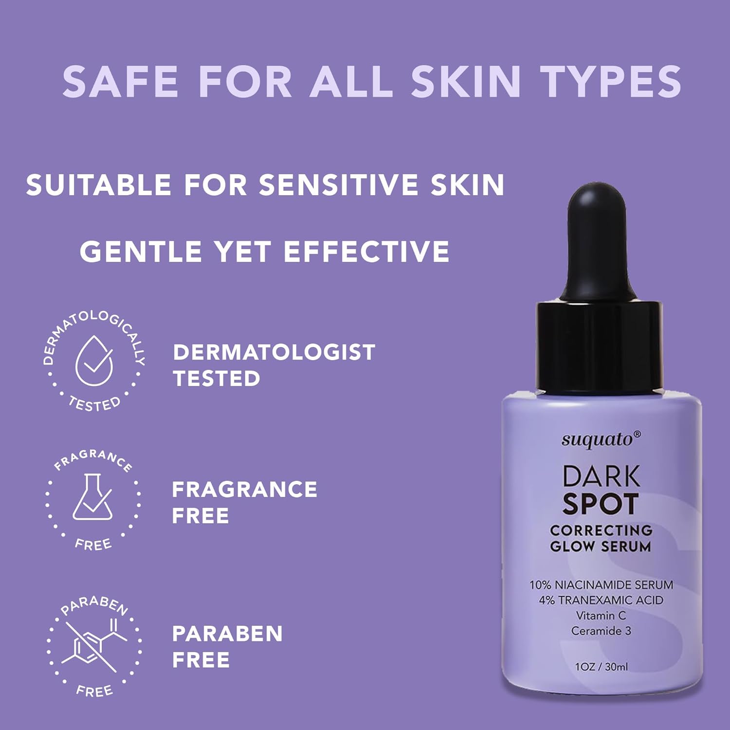 ✨ Dark Spot Correcting Glow Serum – Tranexamic Acid & Vitamin C