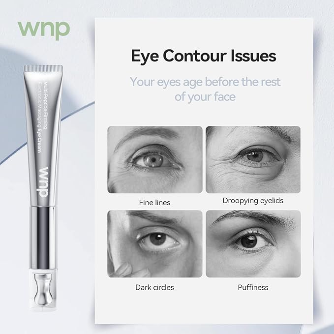 WNP Eye Cream|Wrinkle Eraser EyeCream, Multi-peptide Firming Eye Tightener, Anti-Aging Eye Cream for Puffiness and Bags Under Eyes Cream