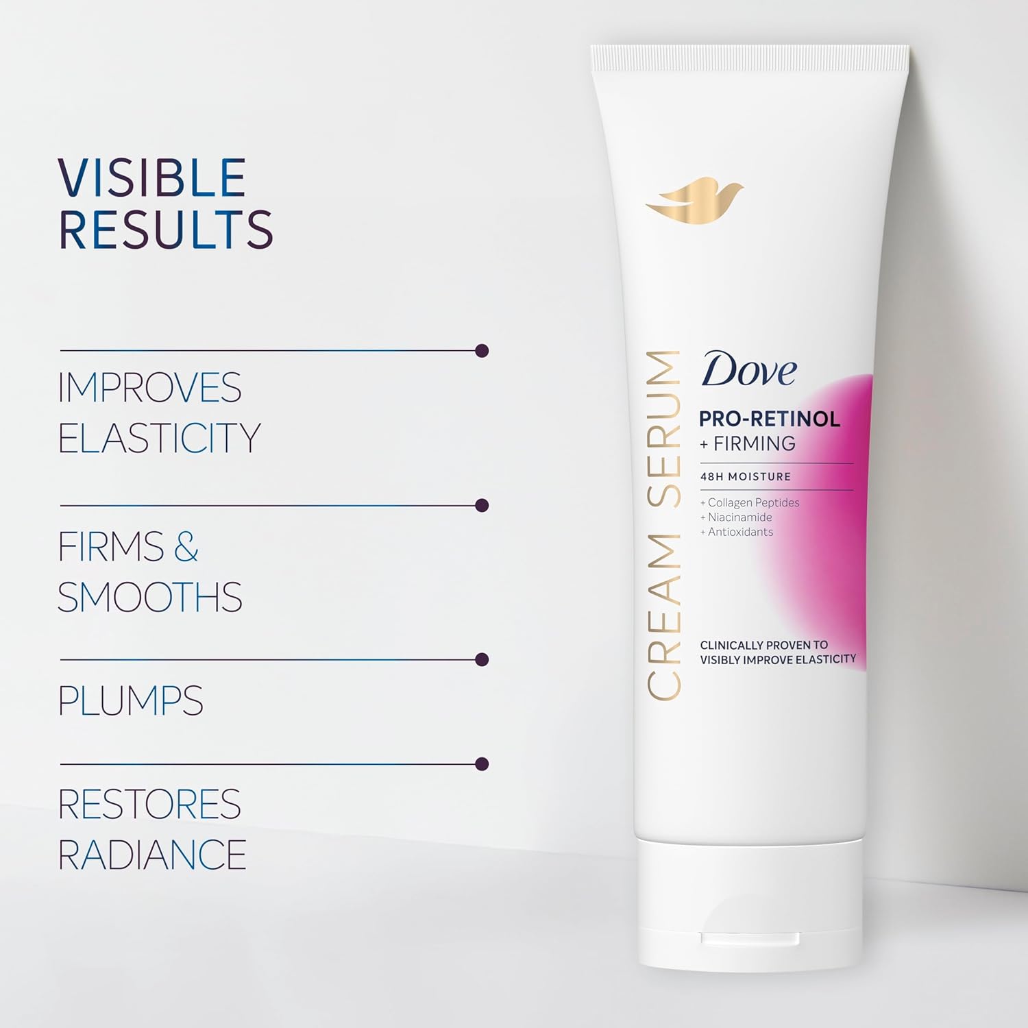 Dove Pro-Retinol Firming Cream Serum, 8 oz