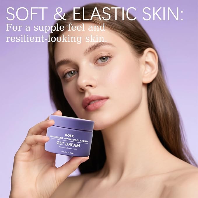 Overnight Toning Whip,Gentle Body Firming for Legs and Body,Caffeine-Infused Cellulite Reducer,Smooth Skin Overnight Care (1)