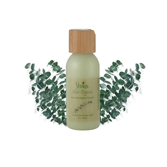 Shir-Organic Pure Eucalyptus Cleanser With Hydrating, Antibacterial Quality And Treatment For Acne Prone For Normal To Oily Skin-(89 ML)