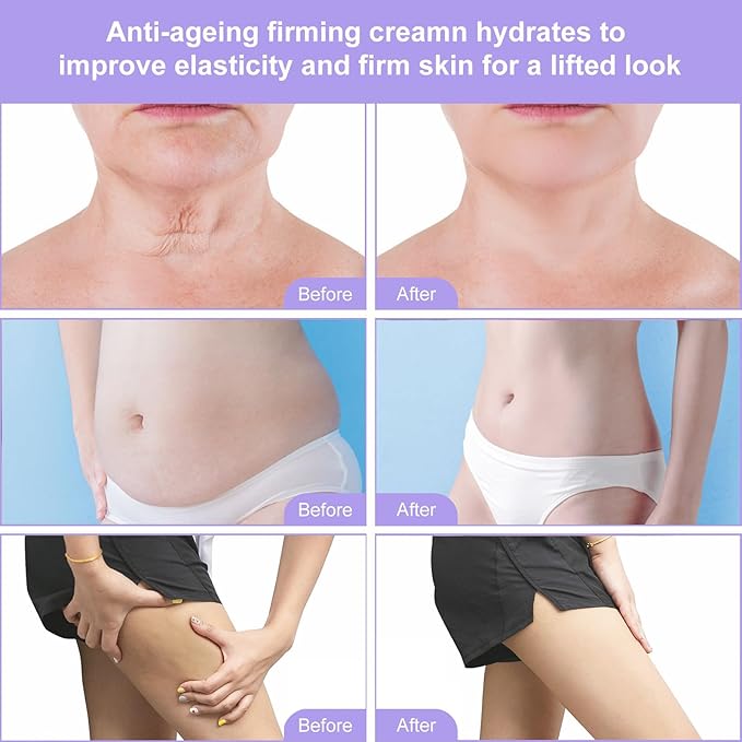 Sea-Maid Overnight Toning Body Firming Cream, Anti Wrinkle Moisturizing Toning Whip, Smooth & Tight Skin, Help Reduce Fine Lines & Wrinkles for All Skin Types