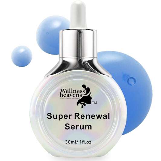 5-in-1 Niacinamide Face Serum with Vitamin C, Hyaluronic Acid, Collagen & Peptides – Brightening, Firming & Anti-Aging Formula for Mature Skin, 30ml