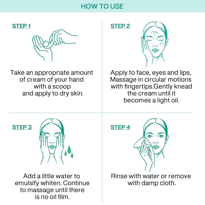 Cleansing Balm Makeup Remover - Deep Clear Korean Makeup Melting Cleansing Balm with Natural Oil for Waterproof Eye Face Lip Heavy Make up, Gentle Moisturized Cleanser for Sensitive Skin, Vegan, 2Pcs