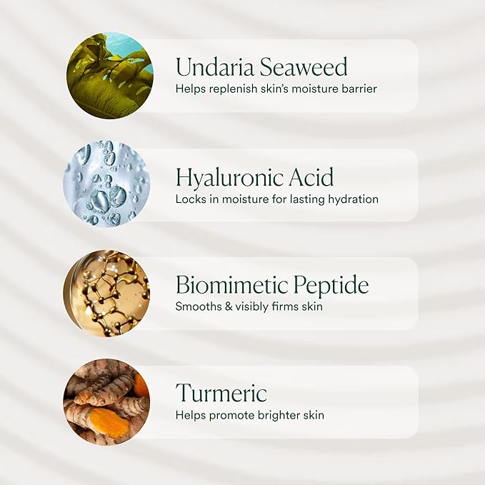 OSEA Undaria Algae™ Fragrance Free Body Lotion 5 oz - Ultra-Hydrating & Lightweight - Firms Skin in 4 Hours - Packed with Undaria Seaweed & Hyaluronic Acid - Hypoallergenic Formula