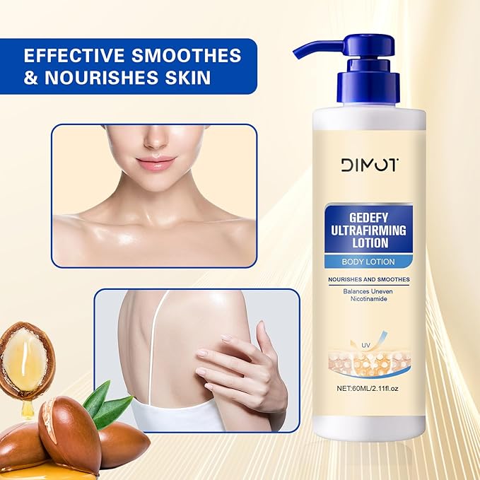 DIMOT Ultra Firming Body Lotion,Tighten Moisturising Skin Body Cream, Anti Aging Nourishes and Smoothes Lotion for All Type Skin Care, Even Tone, 2.11 fl oz (1)