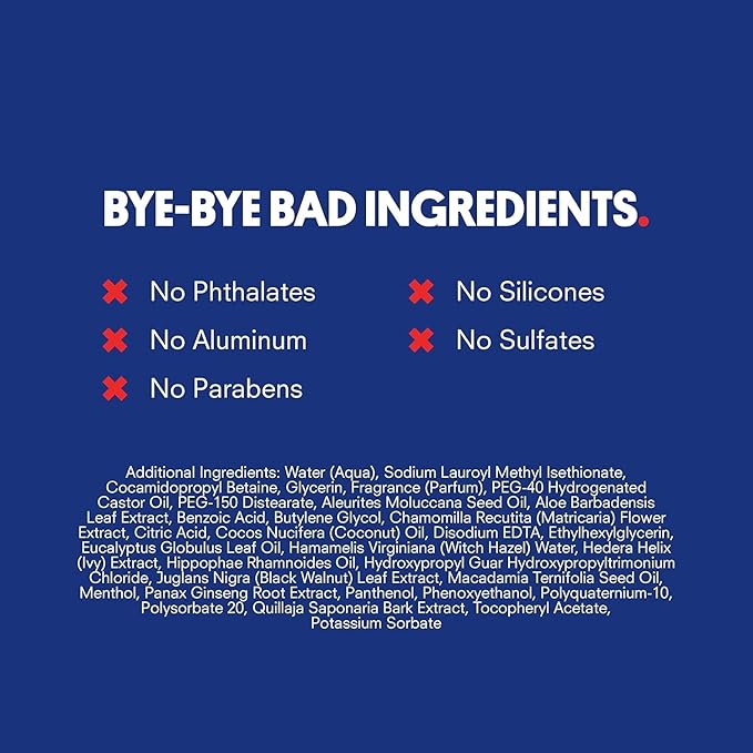 Huron Jumbo Shower Kit - Shampoo, Conditioner, & Body Wash For Men - Citrus + Eucalyptus Scent - Hydrating & Nourishing Men’s Shampoo & Conditioner (30.3 Oz Each)