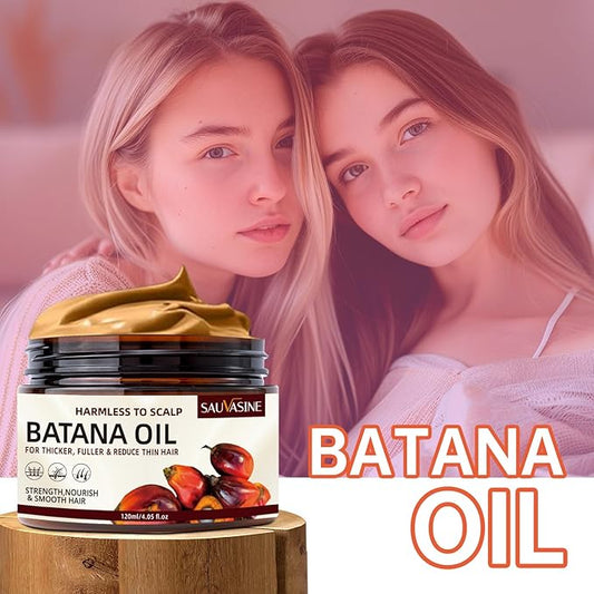 Lanthome Batana Oil for Hair Growth, Natural Dr. Sebi Hair Oil - Prevents Hair Loss, Eliminates Split Ends, Repairs Damaged Hair, Nourishes, for Men & Women- 120mL (4.05 Fl Oz)