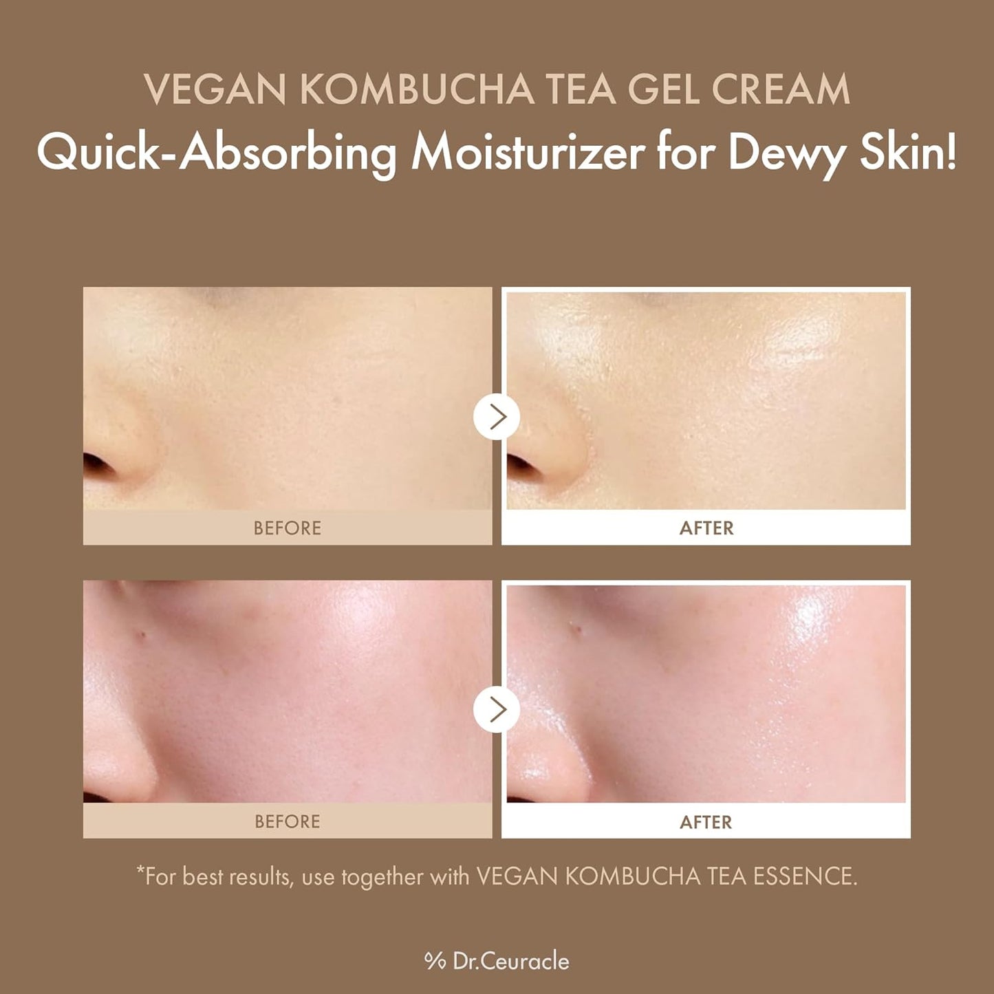 Dr.Ceuracle Vegan Kombucha Tea Gel Cream Hydrator