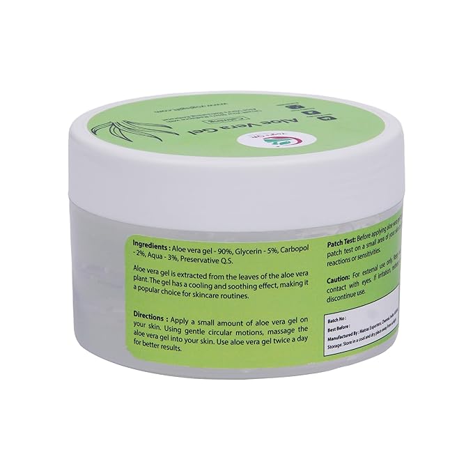 12 oz Aloe Vera Gel, Pure & Natural Soothing Aloe Gel for Face, Skin, Scalp Hair & Scalp – Daily Moisturizer & Refresh Skin, By Yogi's Gift