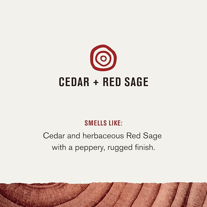 Every Man Jack Men’s Cedar + Red Sage Bath and Body Gift Set - Clean Ingredients & Cedar, Sage, and Spice Ccent - Round Out His Routine with Men’s Body Wash, 2-in-1 Shampoo, Deodorant & Face Wash