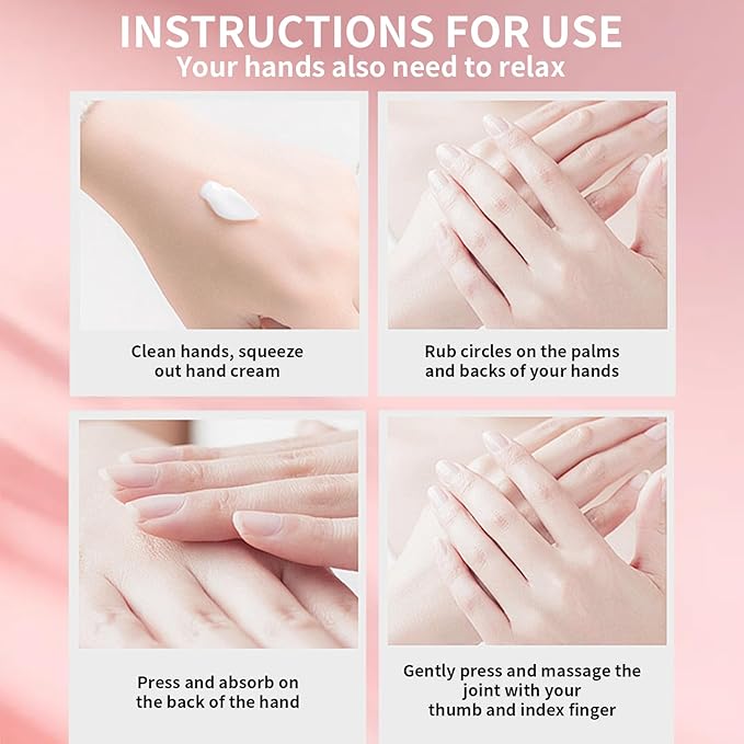 10-Pack Hand Cream Set, Moisturizing Hand Lotion for Dry Cracked Hands, 5 Natural Scents, Ideal Gift for Christmas or Stocking Stuffer for Women & Men