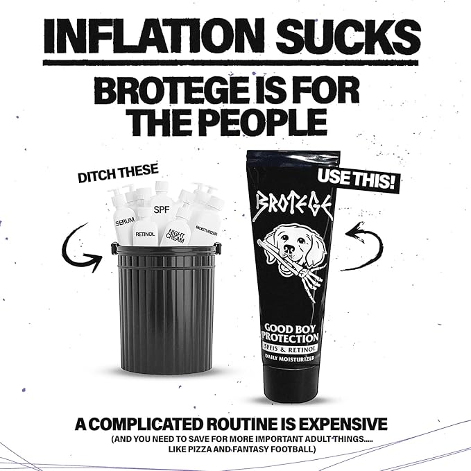 Daily Anti-Aging Face Moisturizer for Men with SPF15 Sunscreen & Retinol | Fragrance-Free, Non-Greasy Facial Moisturizer Sun Protection Formula to Fight Fine Lines & Wrinkles (1.4 Fl Oz)