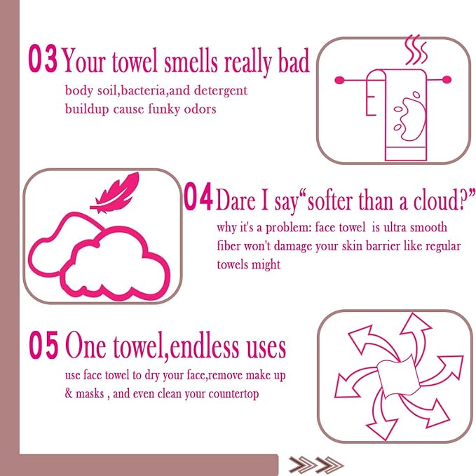 Disposable Face Towel 7.87"×7.87", Cotton Face Towels Disposable, Lint-Free Makeup Remover Dry Wipes, Clean Facial Towels for Sensitive Skin, Extra Thick Facial Towelettes, 60 Count, 1 Pack