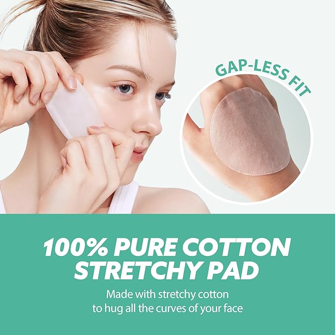 milktouch Green Hyaluron Toner Pads - Hydrating & Soothing Facial Pads w/Hyaluronic Acid & Centella Asiatica for Sensitive Skin, Pore Care, Daily Use, Calming, Moisturizing, Korean Skincare 60pcs