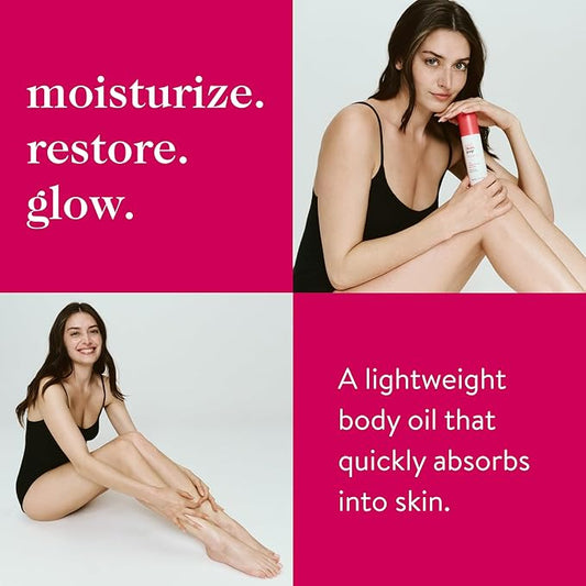 good.clean.goop beauty The Naked Elixir Body Oil | Body Oil to Hydrate Skin Barrier | Vitamin E Oil, Turmeric Root Extract & Saffron Extract | Body Moisturizer | Cruelty-Free & Vegan | 3.4 Fl oz