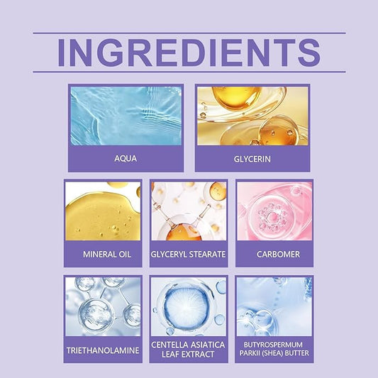 Get Dreamy Overnight Toning Whip, Helps While Sleep Body Firming Cream for Legs and Body (3.53 OZ)