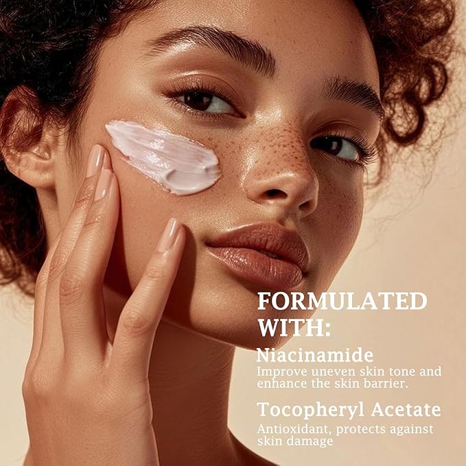 FUNAN Face Sunscreen SPF 50+，Waterfull Tone-Up Sunscreen Serum，Base lotion Color Correcting，Oil Free & Oxybenzone Free，2.1 Fl Oz