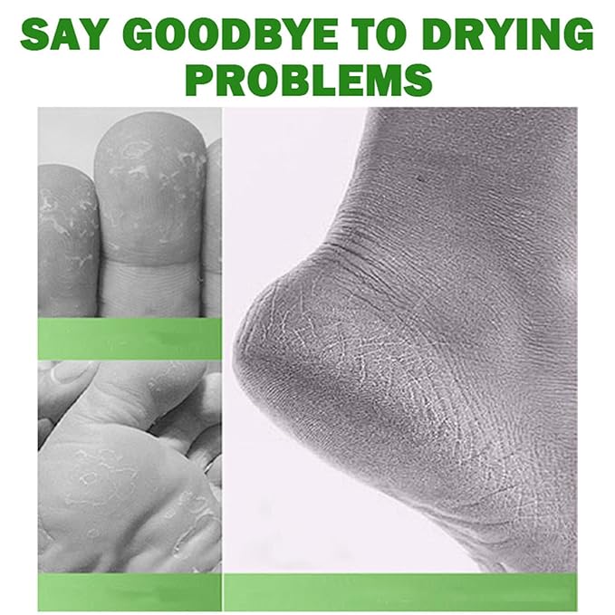 Tea Tree Oil Foot Cream,1.76 oz Foot Cream for Dry Cracked Heels and Feet,Enriched with Aloe Vera Vitamin E & Peppermint,Moisturizing & Soothing for Healthy Feet (3)