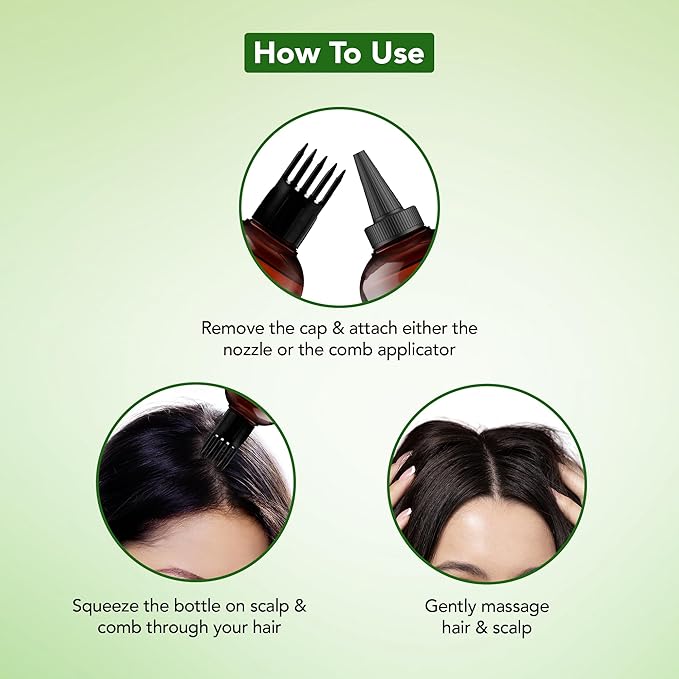 Botanic Hearth Hemp & Biotin Hair Oil (6.7 Fl Oz) |Nourishing And Strengthening Hair Treatment For Thicker, Healthier|Looking Hair | Paraben Free | Suitable For All Hair Types