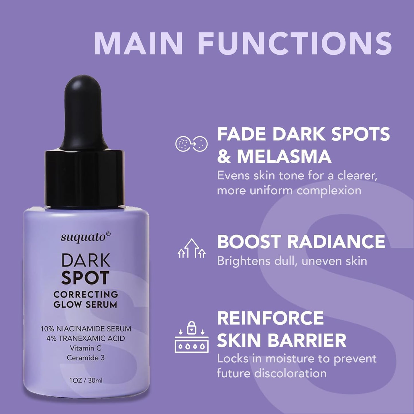 ✨ Dark Spot Correcting Glow Serum – Tranexamic Acid & Vitamin C
